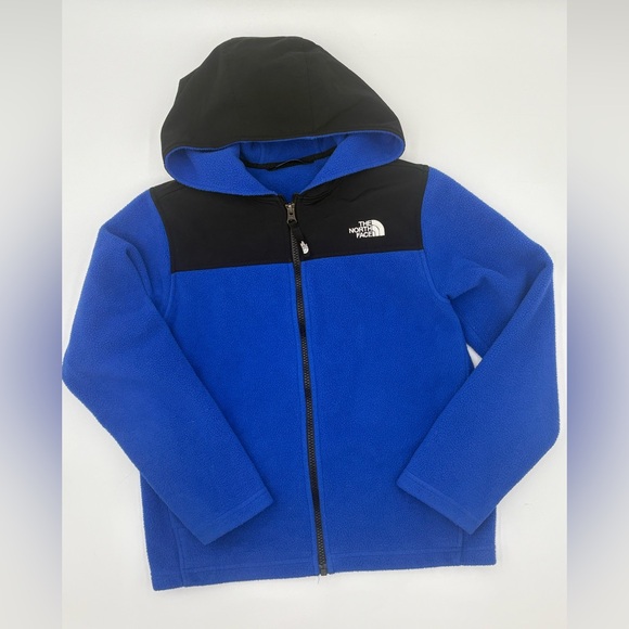 The North Face Other - The North Face Youth Blue Fleece Zip Hoodie Jacket Size M 10/12